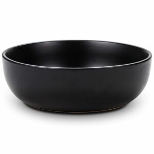badio - Miska ceramiczna czarna obiadowa SK-MATA1