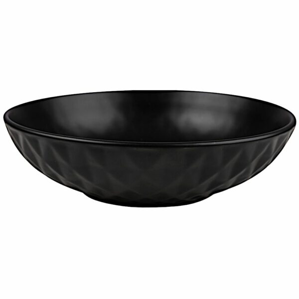 badio - Talerz ceramiczny czarny głęboki Soho Classic 10-141-SC