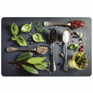 badio - Mata kuchenna na stół podkładka pod talerz sztućce zioła