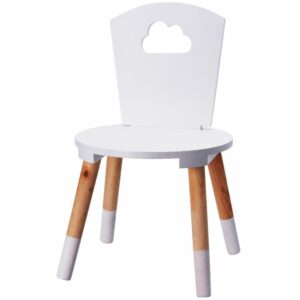 badio - Krzesło krzesełko dla dziecka białe