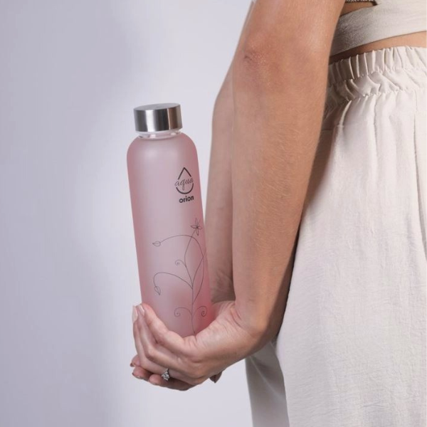 Butelka na wodę różowa